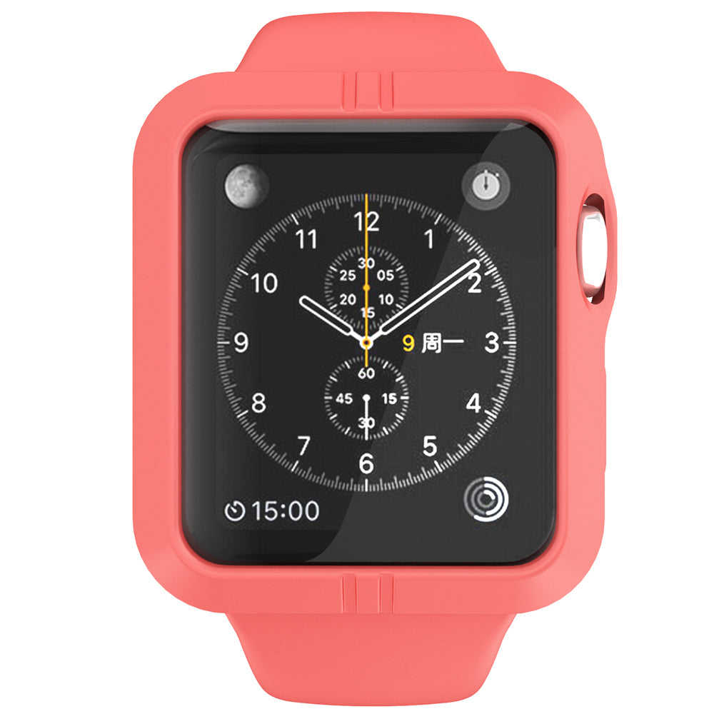 LUVVITT ULTRA ARMOR High Performance Flexible Apple Watch Case 42mm - Pink