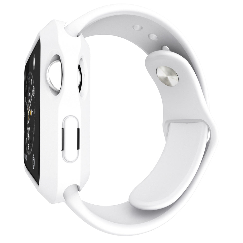 LUVVITT ULTRA ARMOR High Performance Flexible Apple Watch Case 42mm - White