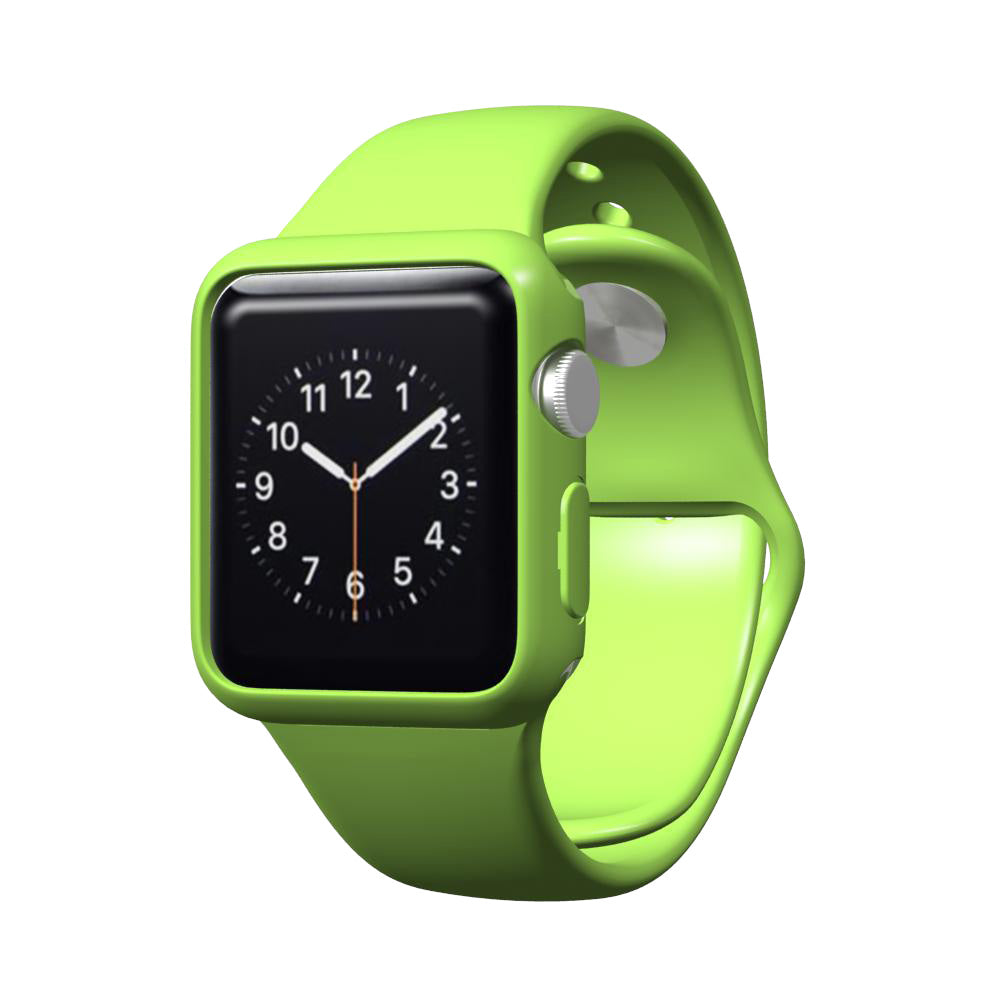 LUVVITT CLARITY Apple Watch Case 42mm - Green