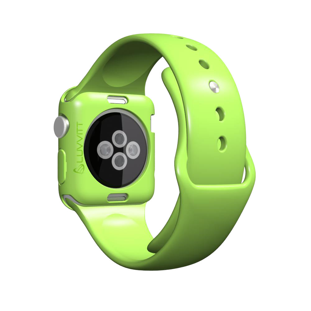 LUVVITT CLARITY Apple Watch Case 42mm - Green