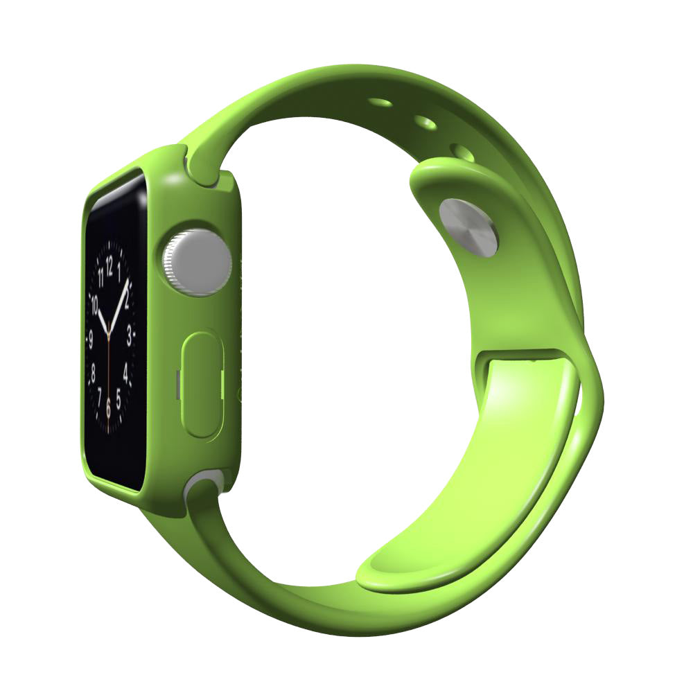 LUVVITT CLARITY Apple Watch Case 42mm - Green