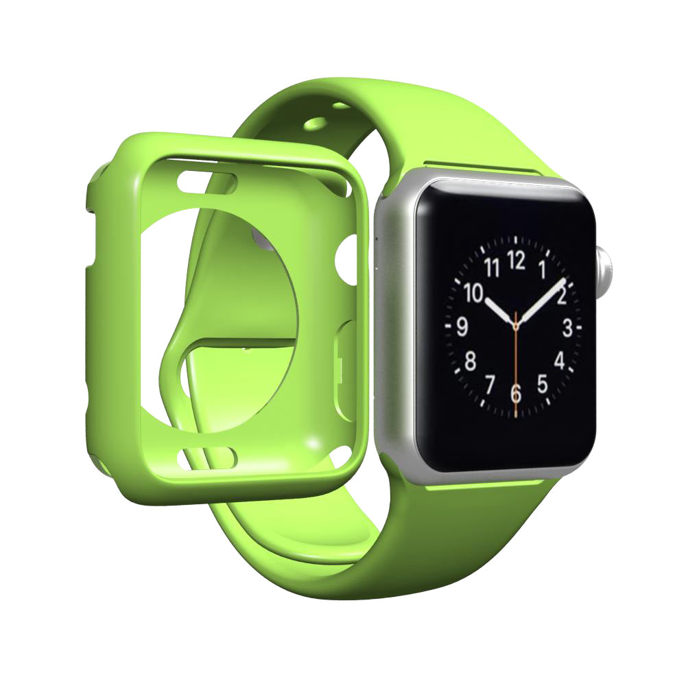 LUVVITT CLARITY Apple Watch Case 42mm - Green