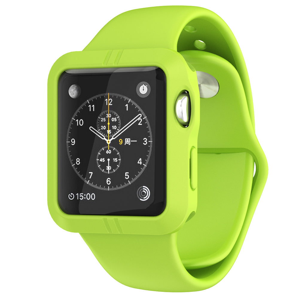 LUVVITT ULTRA ARMOR High Performance Flexible Apple Watch Case 42mm - Green