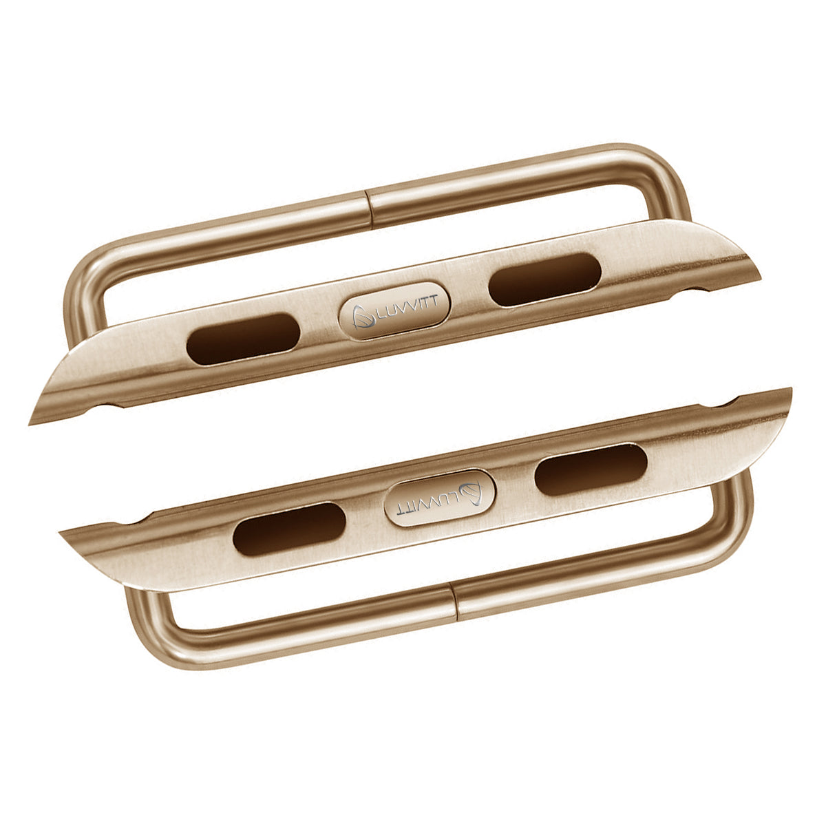 LUVVITT Stainless Steel ADAPTER for Apple Watch 42mm | Adaptor - Gold