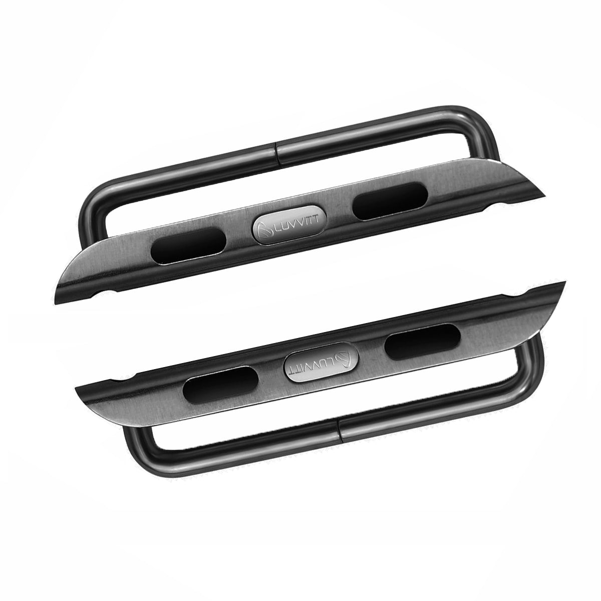 LUVVITT Stainless Steel ADAPTER for Apple Watch 40mm | Adaptor - Space Gray