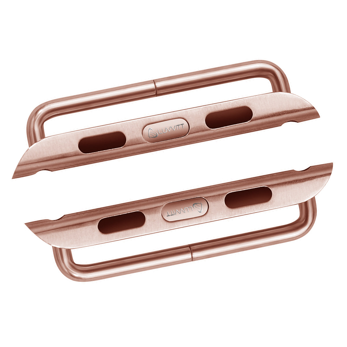LUVVITT Stainless Steel ADAPTER for Apple Watch 42mm | Adaptor - Rose Gold