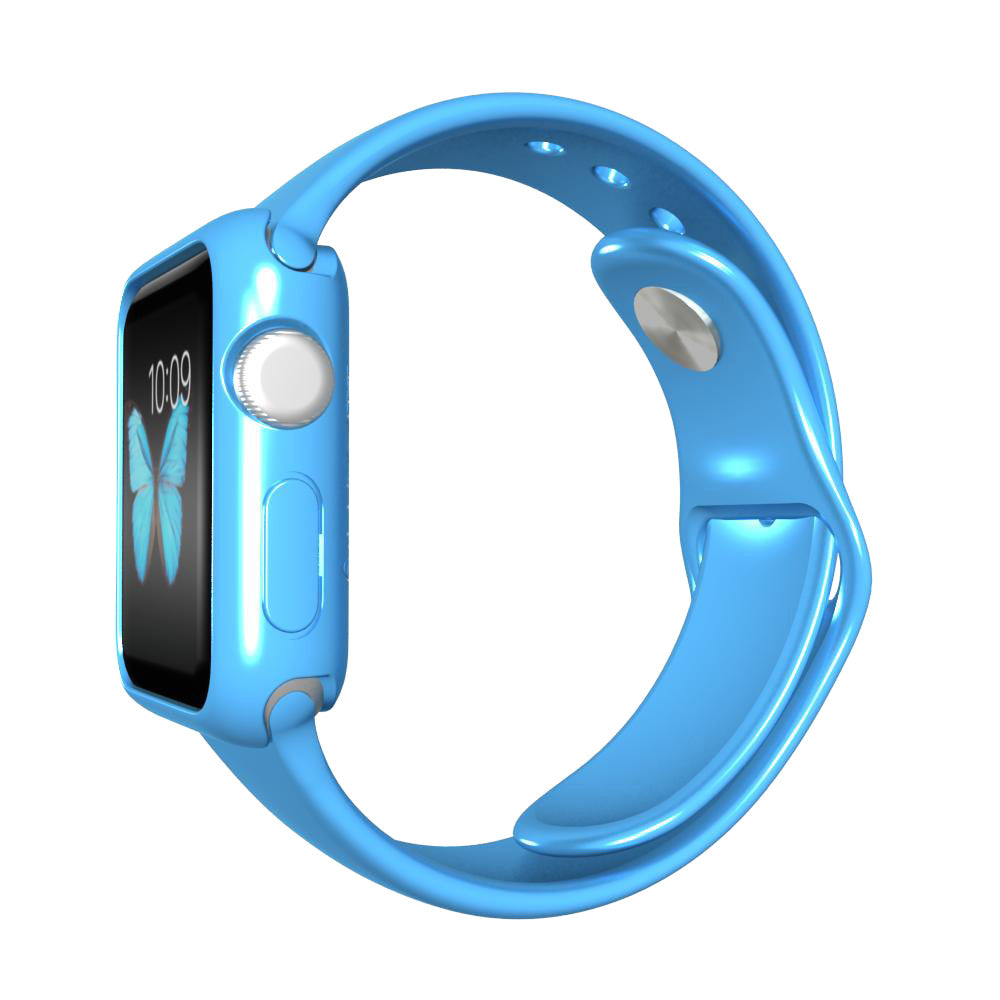 LUVVITT CLARITY Apple Watch Case 38mm - Blue