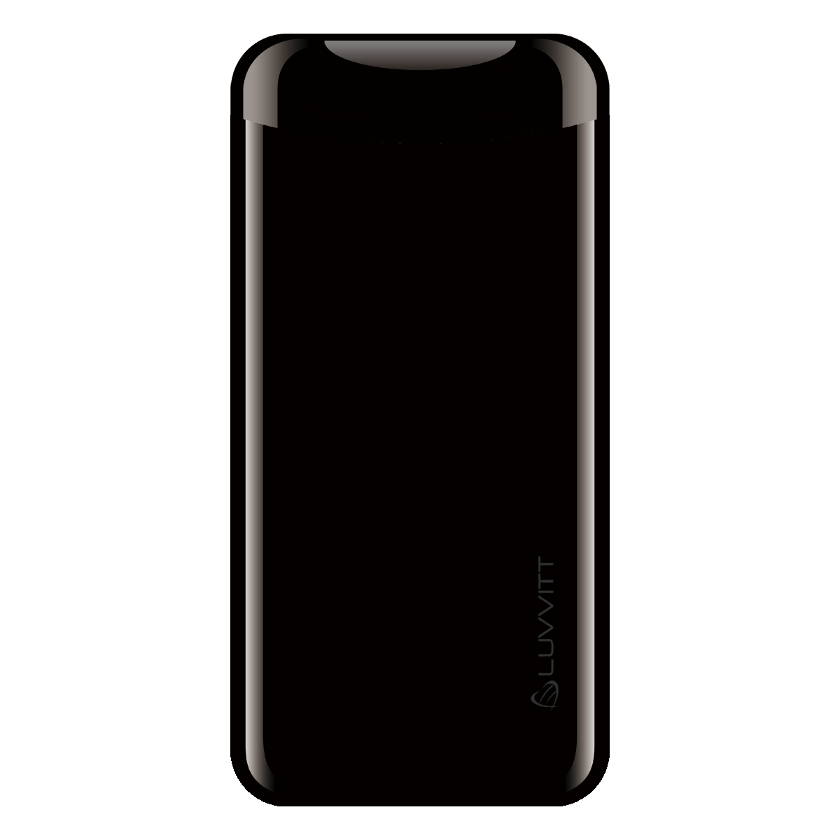 LUVVITT EMOJI Power Bank 6000 mAh Ultra Slim Portable Charger - Black