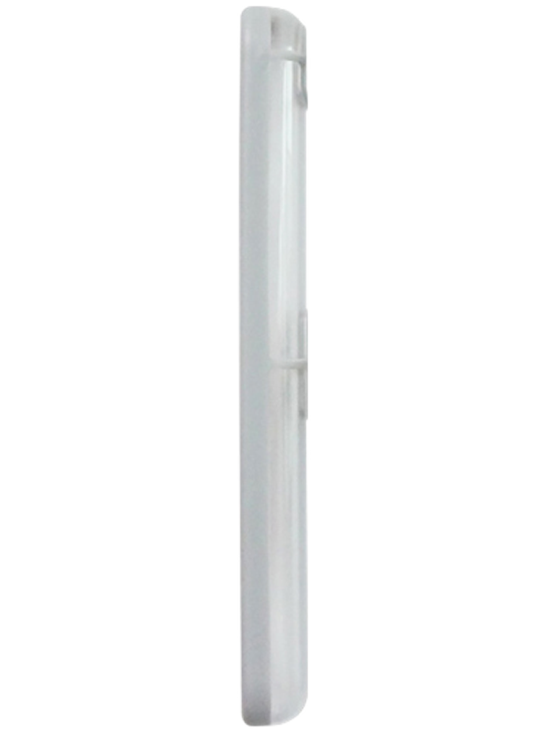 LUVVITT® HYBRID KICKSTAND Clear Back Bumper Case with stand - Clear / Gray