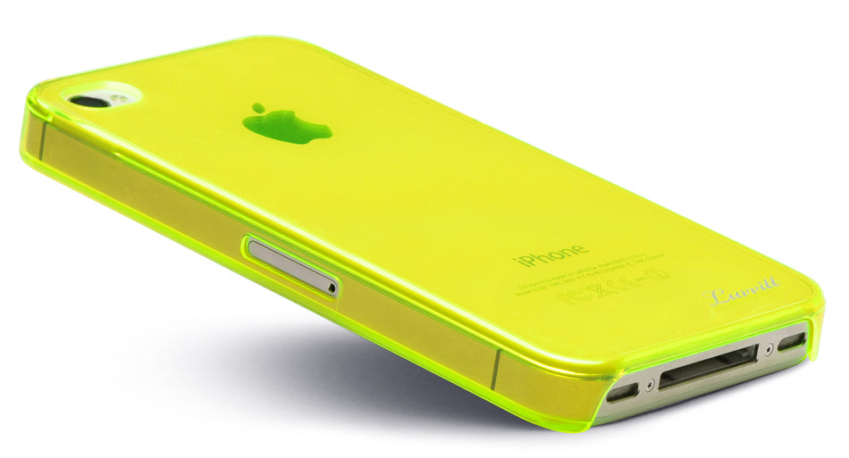 LUVVITT CRYSTAL VIEW UltraSlim Crystal Case for iPhone 4 & 4S - Yellow