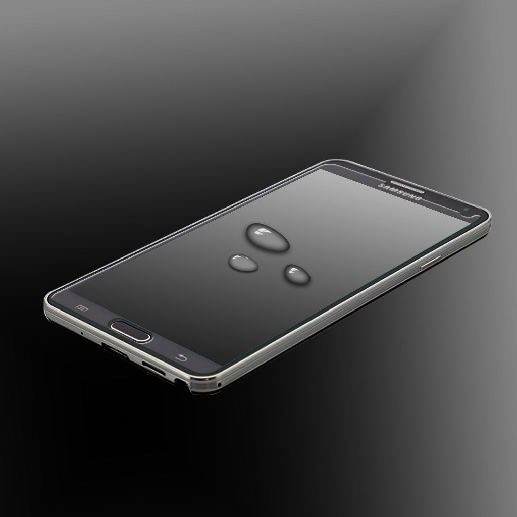 LUVVITT TEMPERED GLASS Screen Protector for Galaxy Note 4 with EASY APPLICATOR