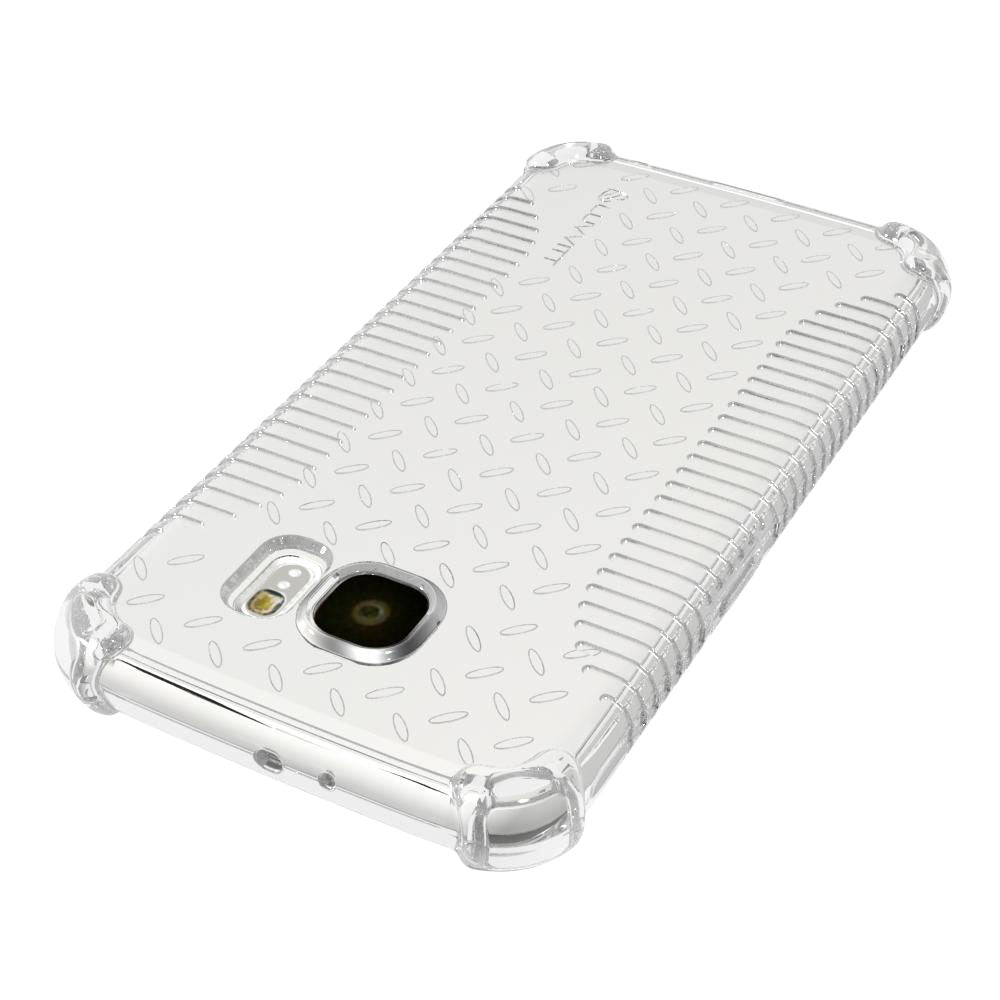 LUVVITT CLEAR GRIP Galaxy S6 EDGE Case | Slim Transparent TPU Case - Clear