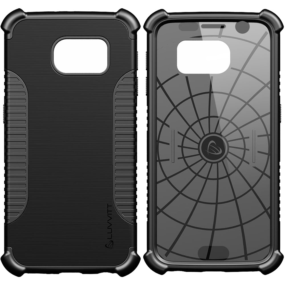 LUVVITT ULTRA ARMOR Galaxy S6 Case - Black / Gold / Silver