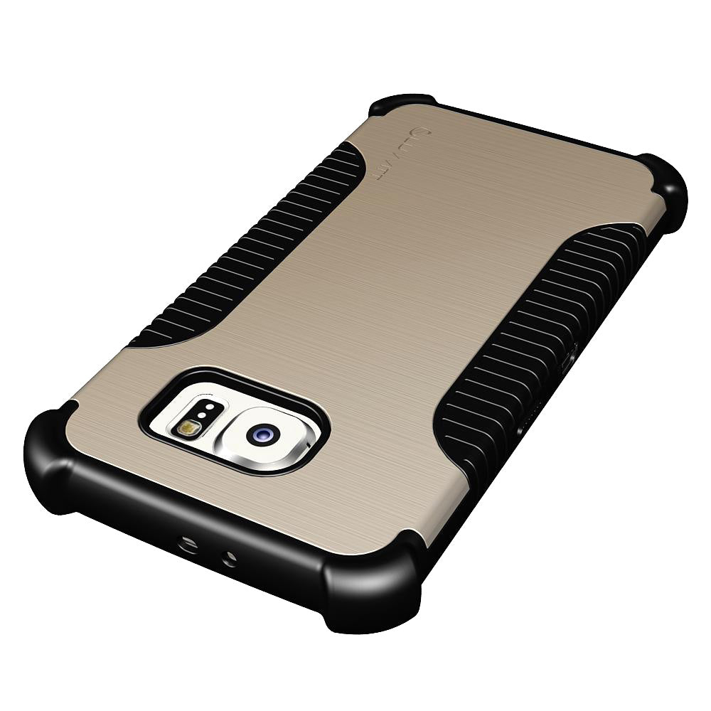 LUVVITT ULTRA ARMOR Galaxy S6 Case - Black / Gold / Silver