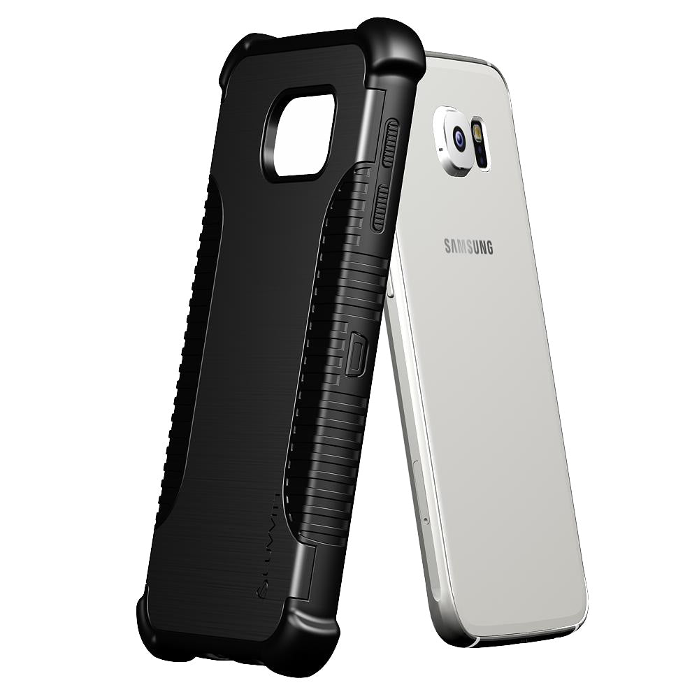 LUVVITT ULTRA ARMOR Galaxy S6 Case - Black / Gold / Silver