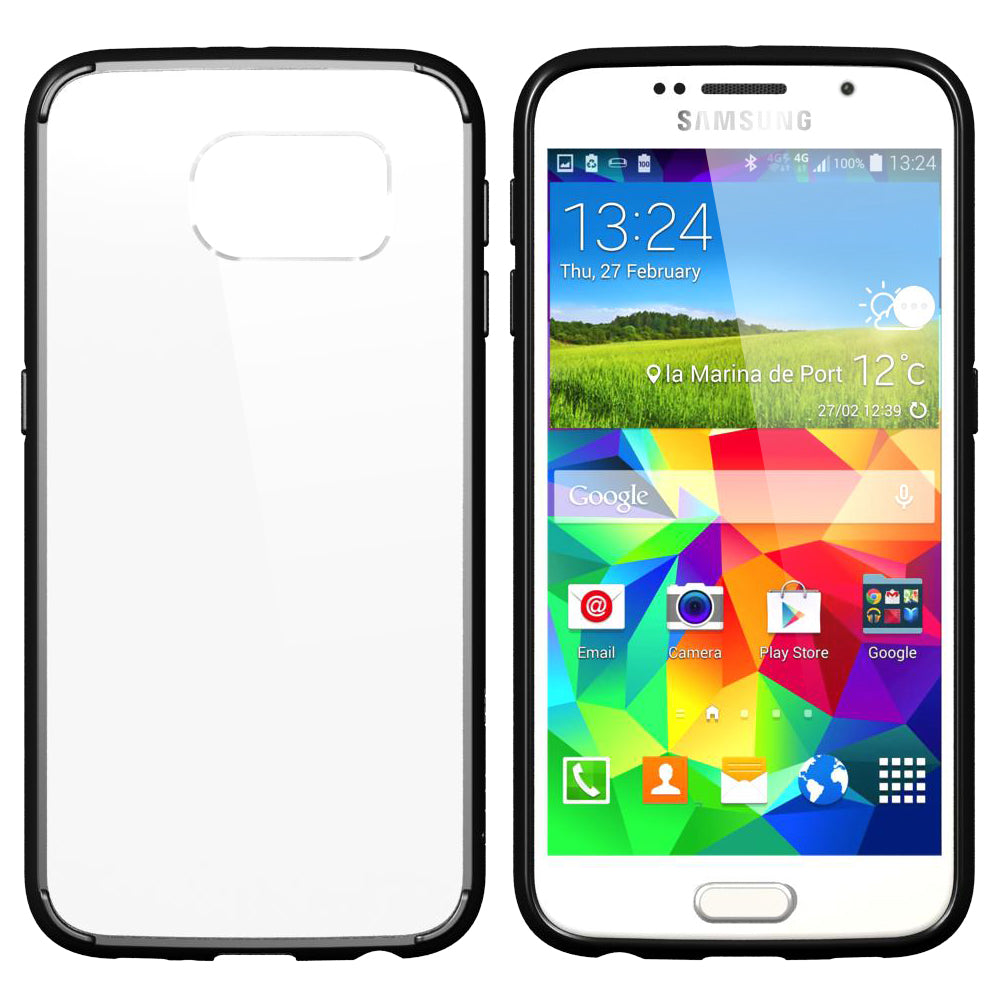 LUVVITT CLEARVIEW Samsung Galaxy S6 Case - Black