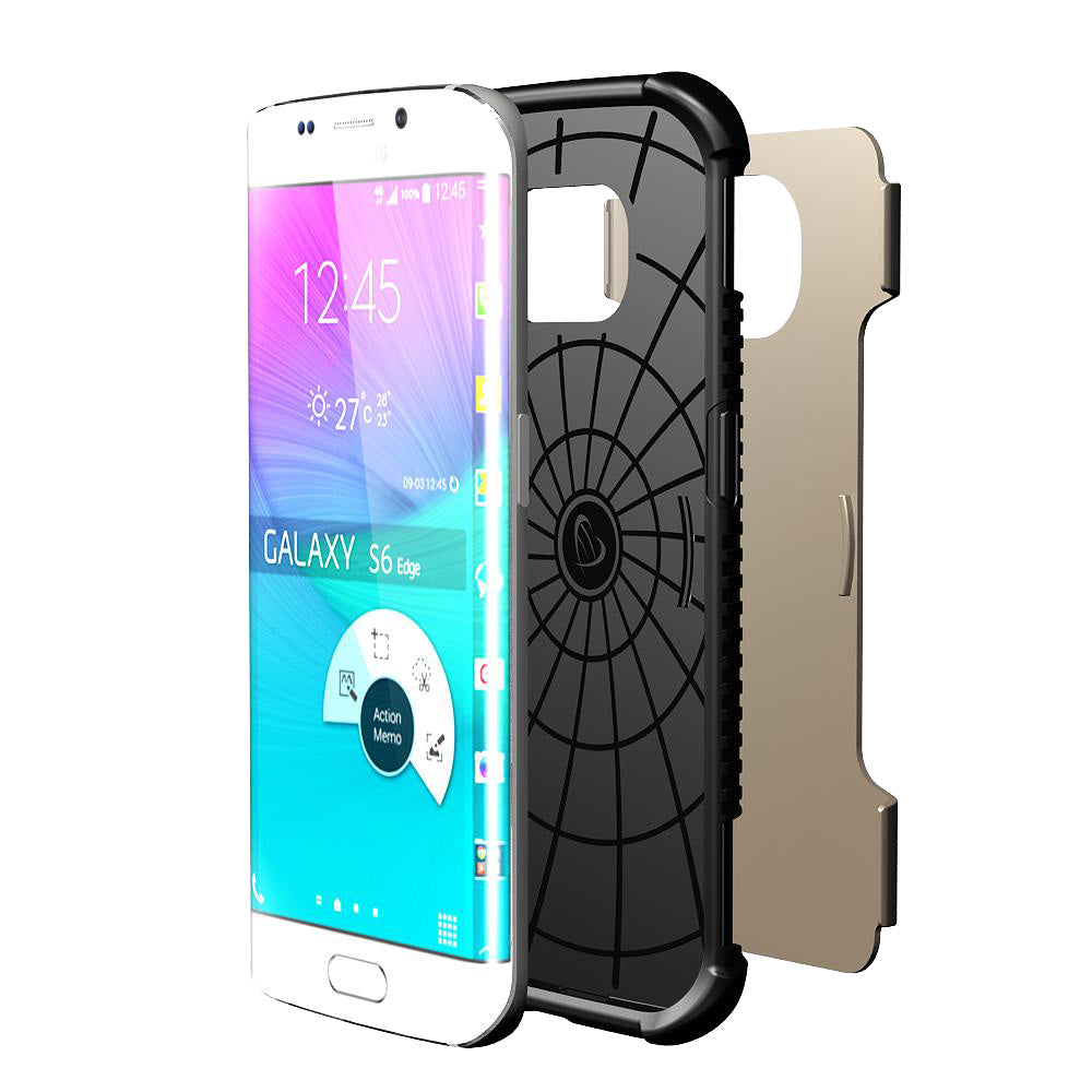 LUVVITT ULTRA ARMOR Galaxy S6 EDGE Case - B/G/S