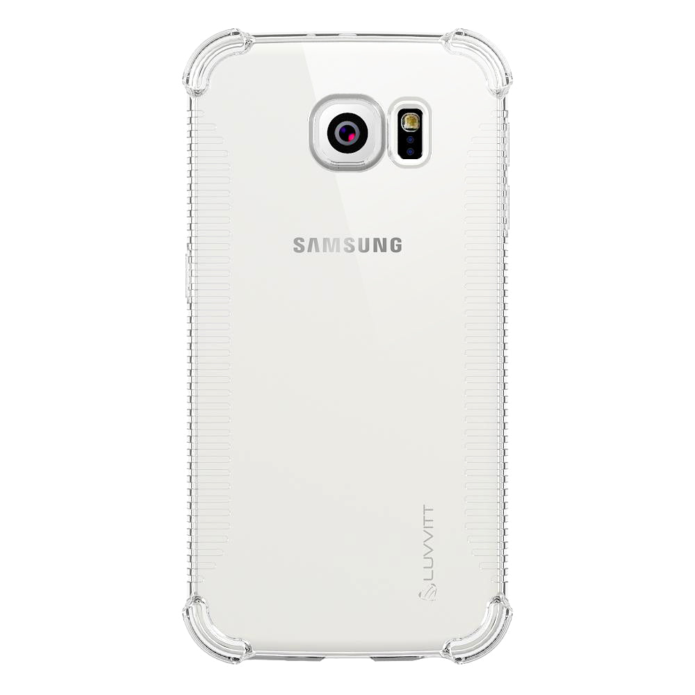LUVVITT CLEAR GRIP Galaxy S7 PLUS Case Slim Transparent TPU Rubber Case - Clear