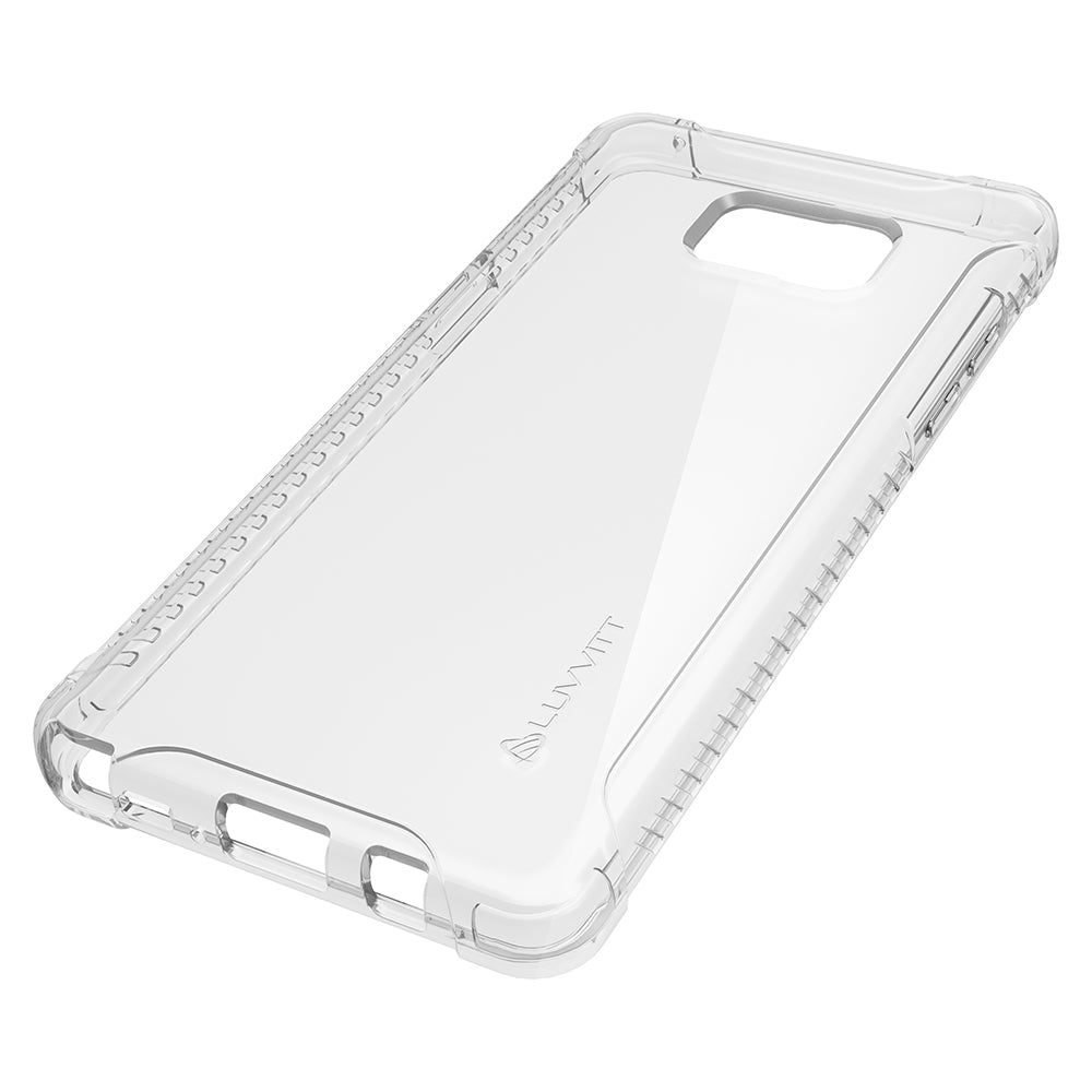 LUVVITT CLEAR GRIP Galaxy Note 7 Case Soft TPU Rubber Back Cover - Crystal Clear