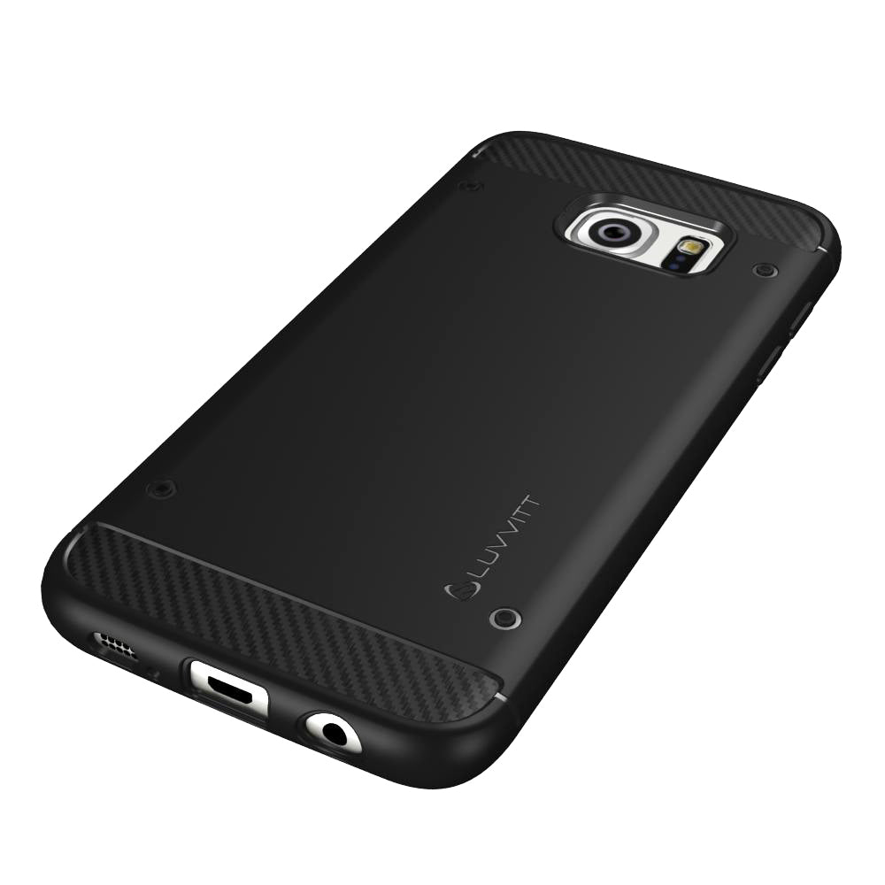 LUVVITT SLEEK ARMOR Galaxy S7 Edge Case - Black