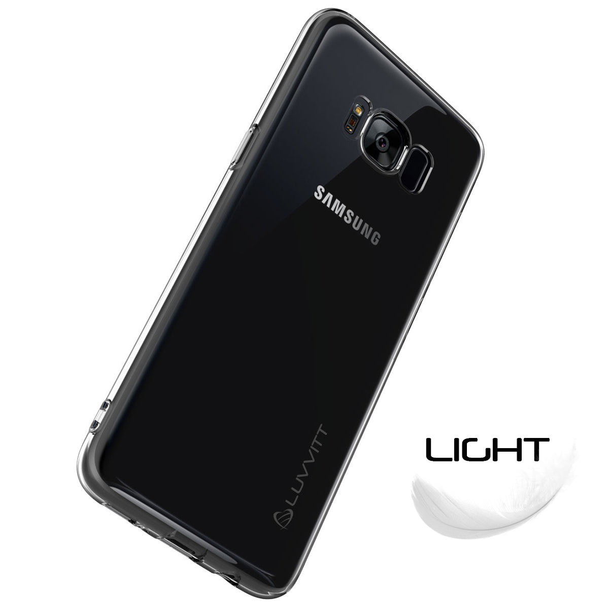 LUVVITT CLARITY Case for Galaxy S8 - Clear