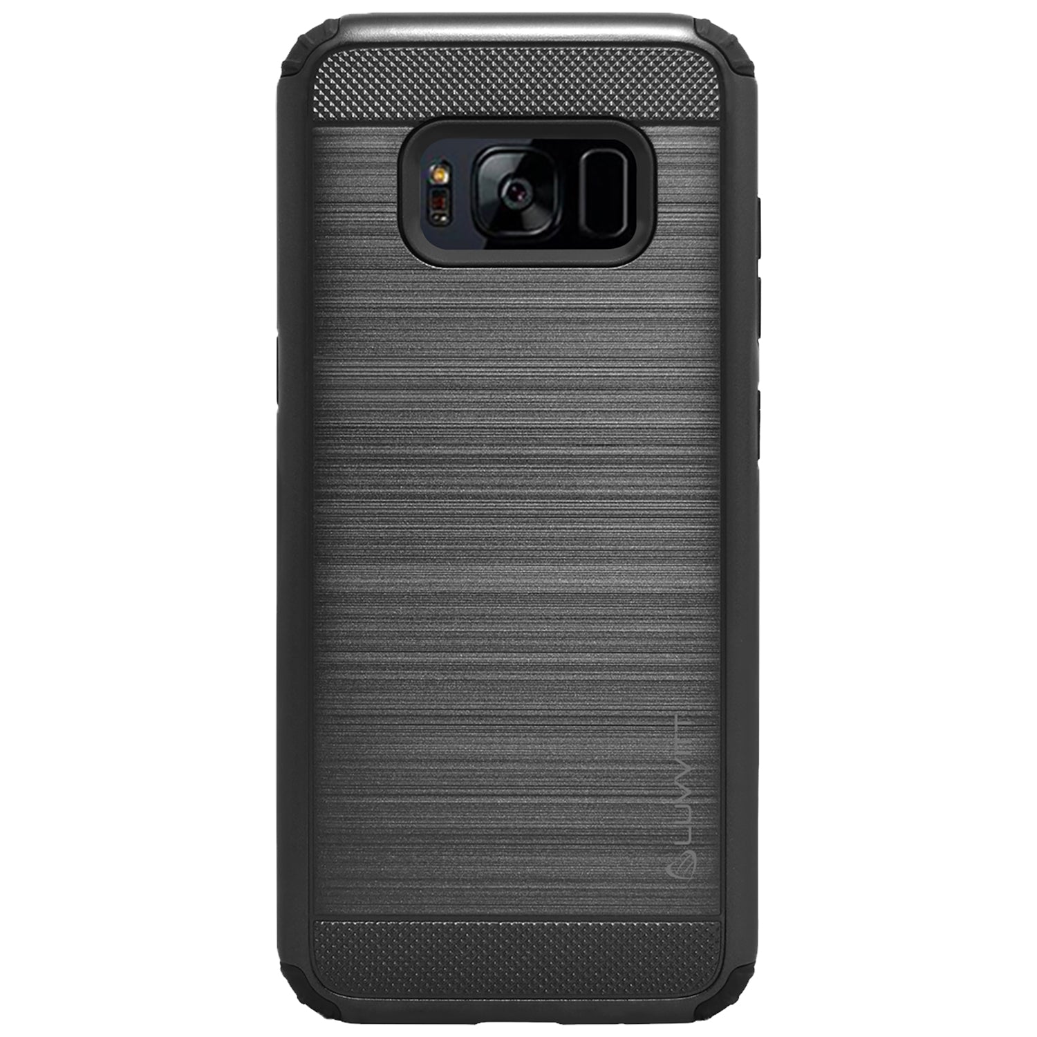 LUVVITT ULTRA ARMOR Dual Layer Shock Proof Case for Galaxy S8 - Black