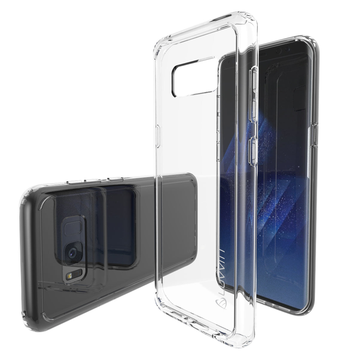 LUVVITT CLEAR VIEW Case for Galaxy S8 Plus - Clear