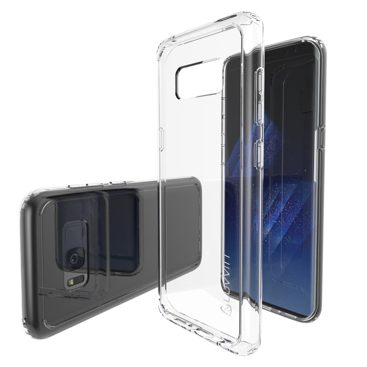 LUVVITT CLEAR VIEW Case for Galaxy S8 Plus Clear
