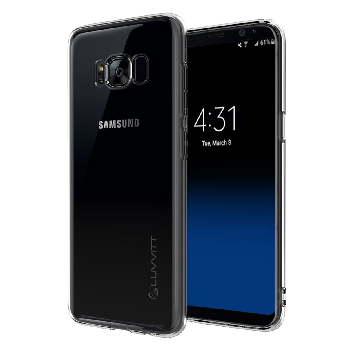 LUVVITT CLARITY Case for Galaxy S8 Plus - Clear