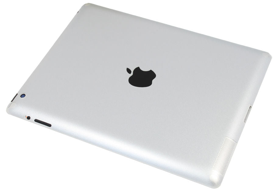 LUVVITT SILVERBACK Skin for the new iPad 4/3/2 - Comp. w/Smart Cover - Silver