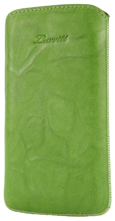 LUVVITT Genuine Leather Pouch for Samsung Galaxy S3 SIII - Green