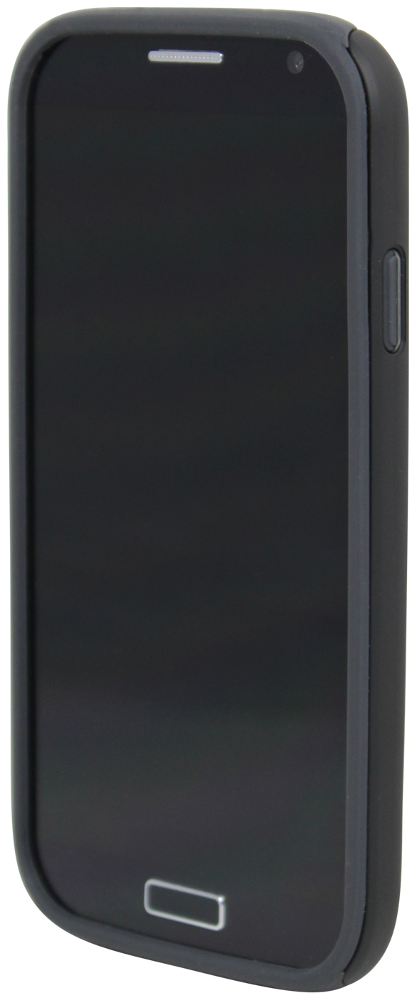 LUVVITT ARMOR SHELL Double Absorbing Case for Samsung Galaxy S4 SIV-Black/Grey