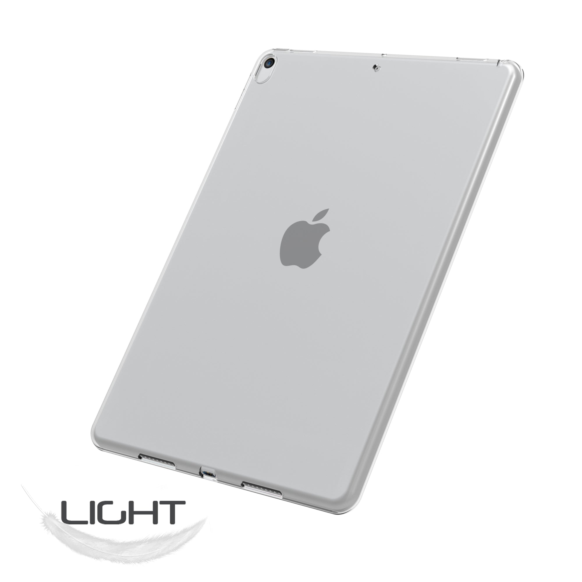 Luvvitt iPad Air 3rd Gen Case 2019 CLARITY Flexible Light TPU Slim Cover - Clear
