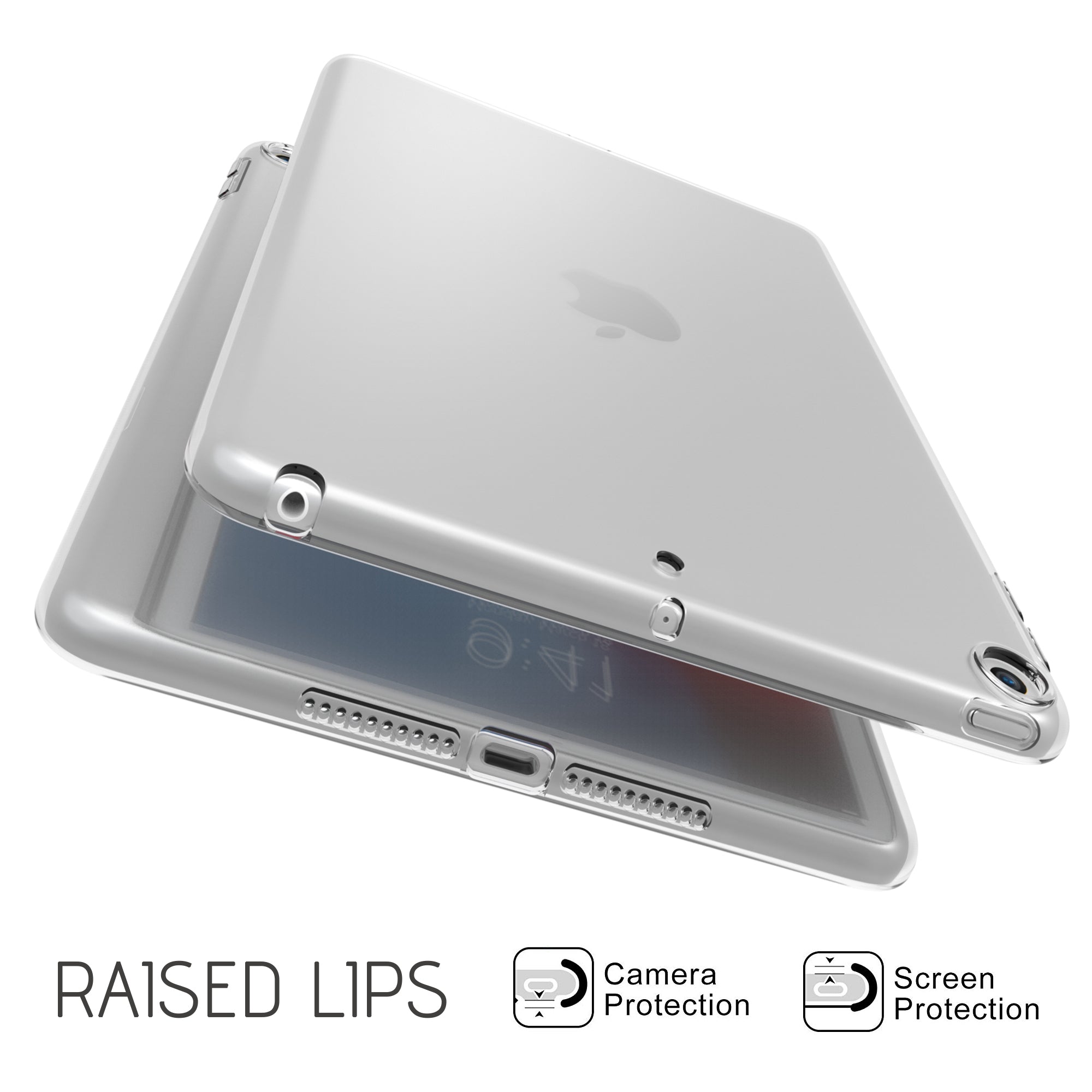 Luvvitt iPad Mini 5 Case 2019 CLARITY Flexible Light TPU Slim Cover - Clear