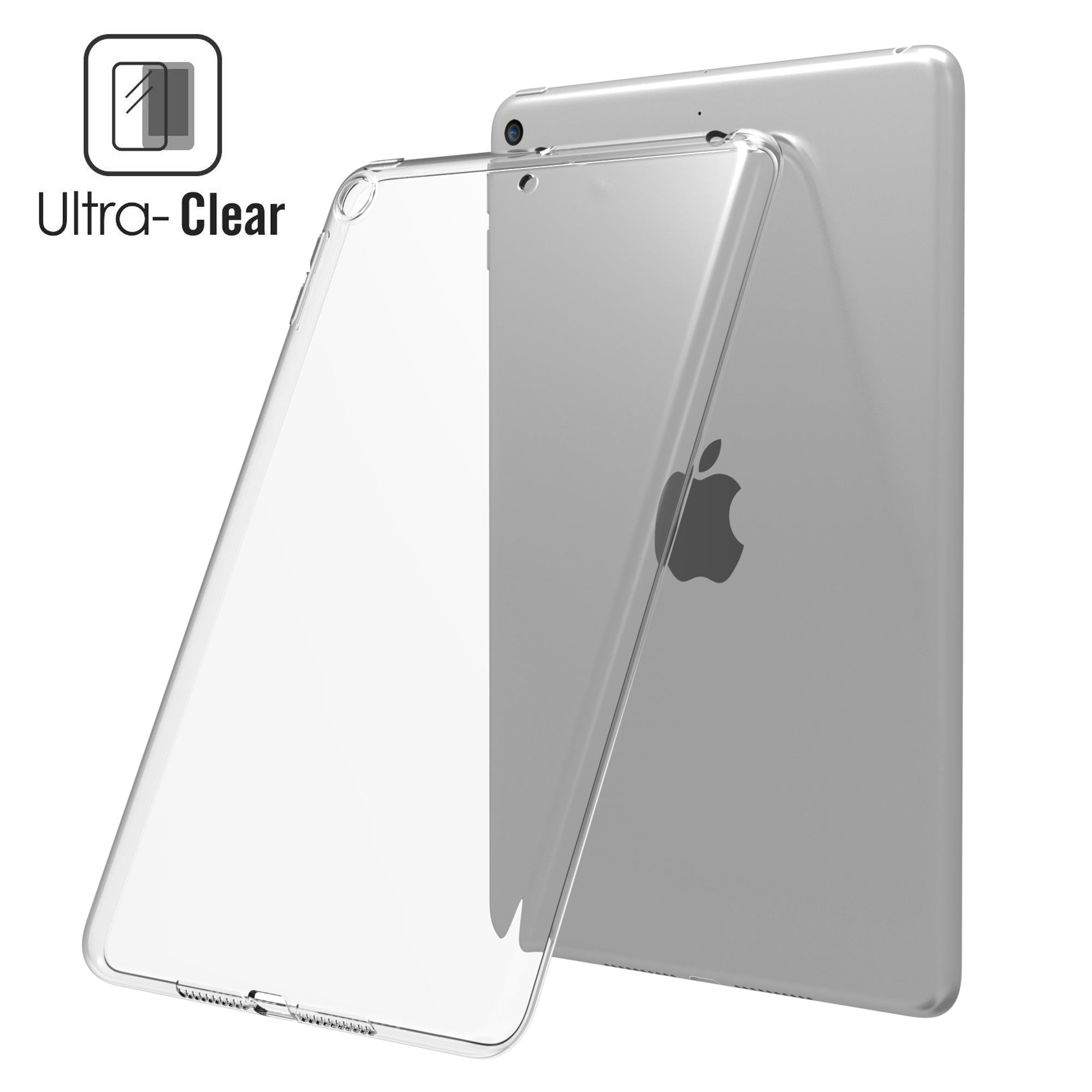 Luvvitt iPad Mini 5 Case 2019 CLARITY Flexible Light TPU Slim Cover - Clear