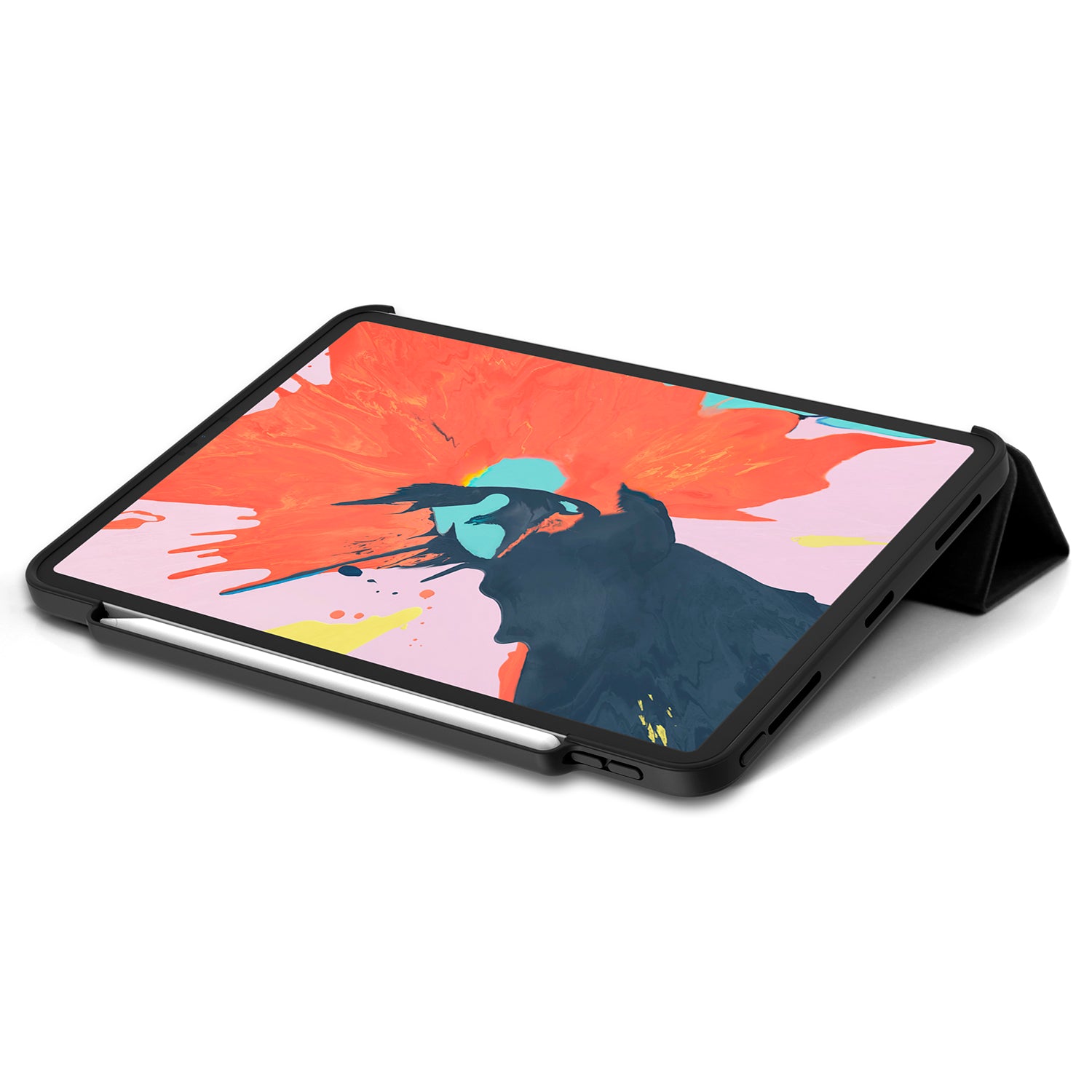 LUVVITT iPad Pro 11 Case Front and Back Cover with Pencil Holder 2018