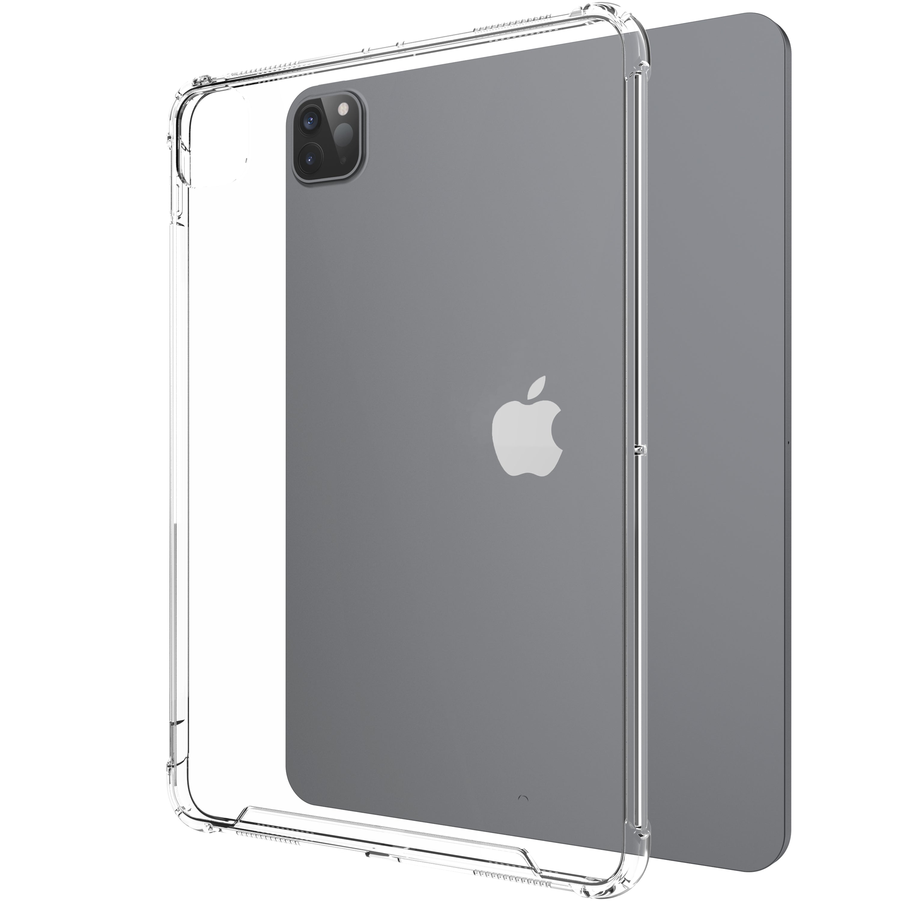 CLEARVIEW Case for iPad Pro 12.9 2020 Clear View Hybrid Slim Back Cover - Clear