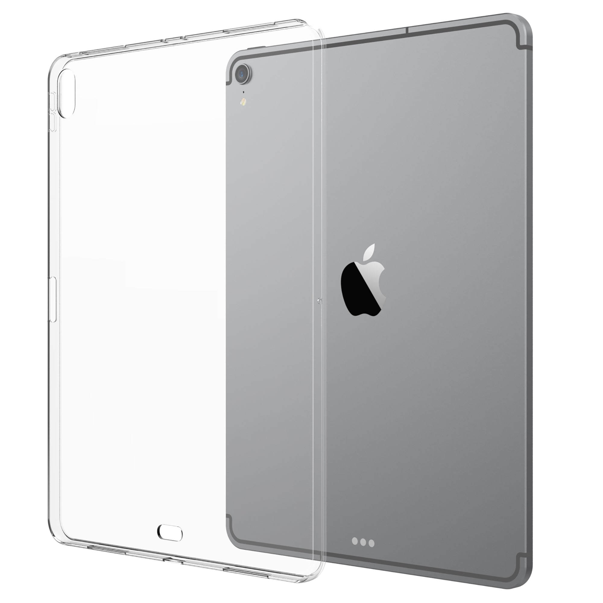 Luvvitt CLARITY Case TPU Flexible Cover for Apple iPad Pro 12.9 in 2018 - Clear