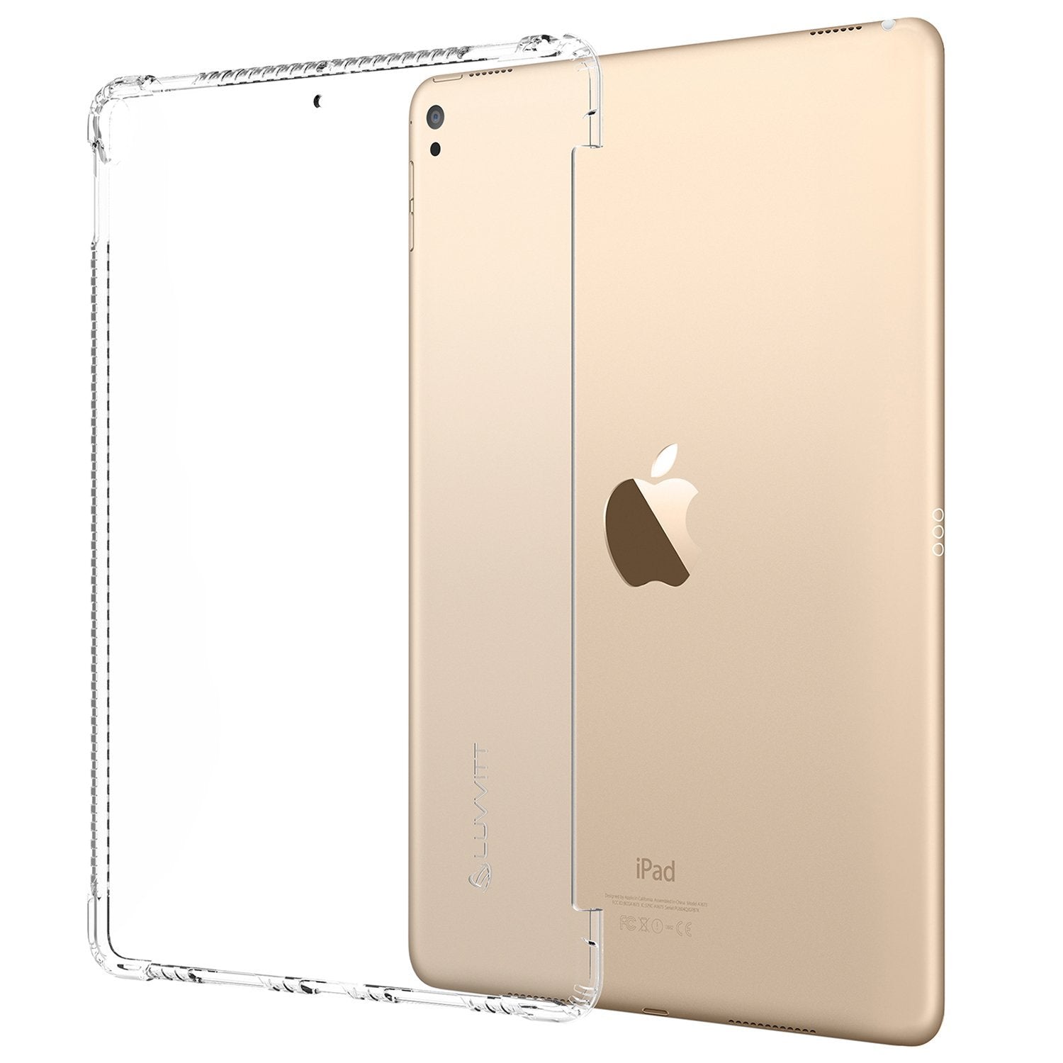 LUVVITT CLEAR GRIP Smart Cover Compatible Case for Apple iPad Pro 10.5 in 2017 and iPad Air 3 2019