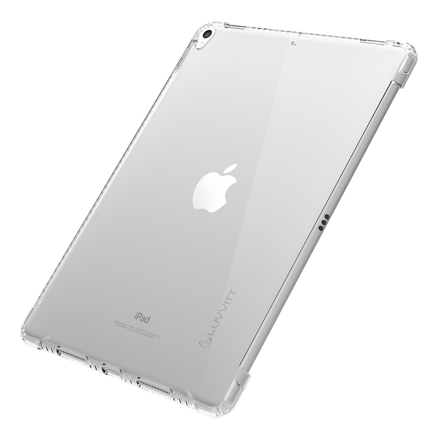 LUVVITT CLEAR GRIP Smart Cover Compatible Case for Apple iPad Pro 10.5 in 2017 and iPad Air 3 2019