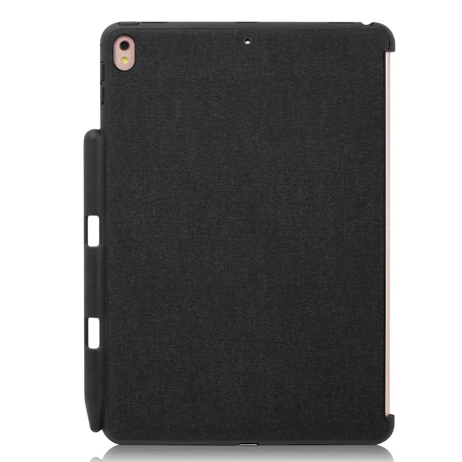 LUVVITT iPad 9.7 Case (2018) with Pencil Holder Compatible with Keyboard