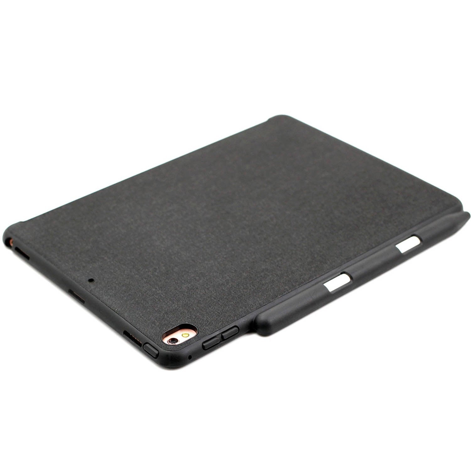 LUVVITT iPad 9.7 Case (2018) with Pencil Holder Compatible with Keyboard