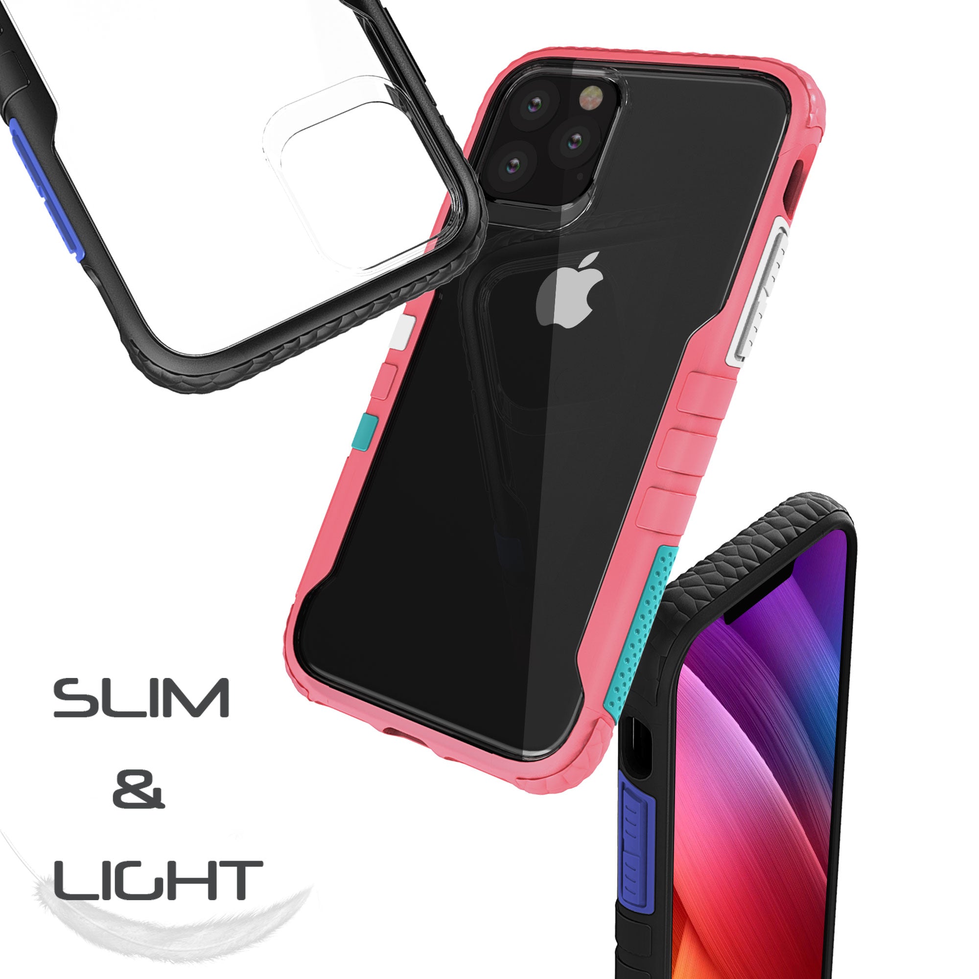 Luvvitt ProofTech Hybrid Case with AntiShock Protection for Apple iPhone 11 Pro Max 2019 - Black