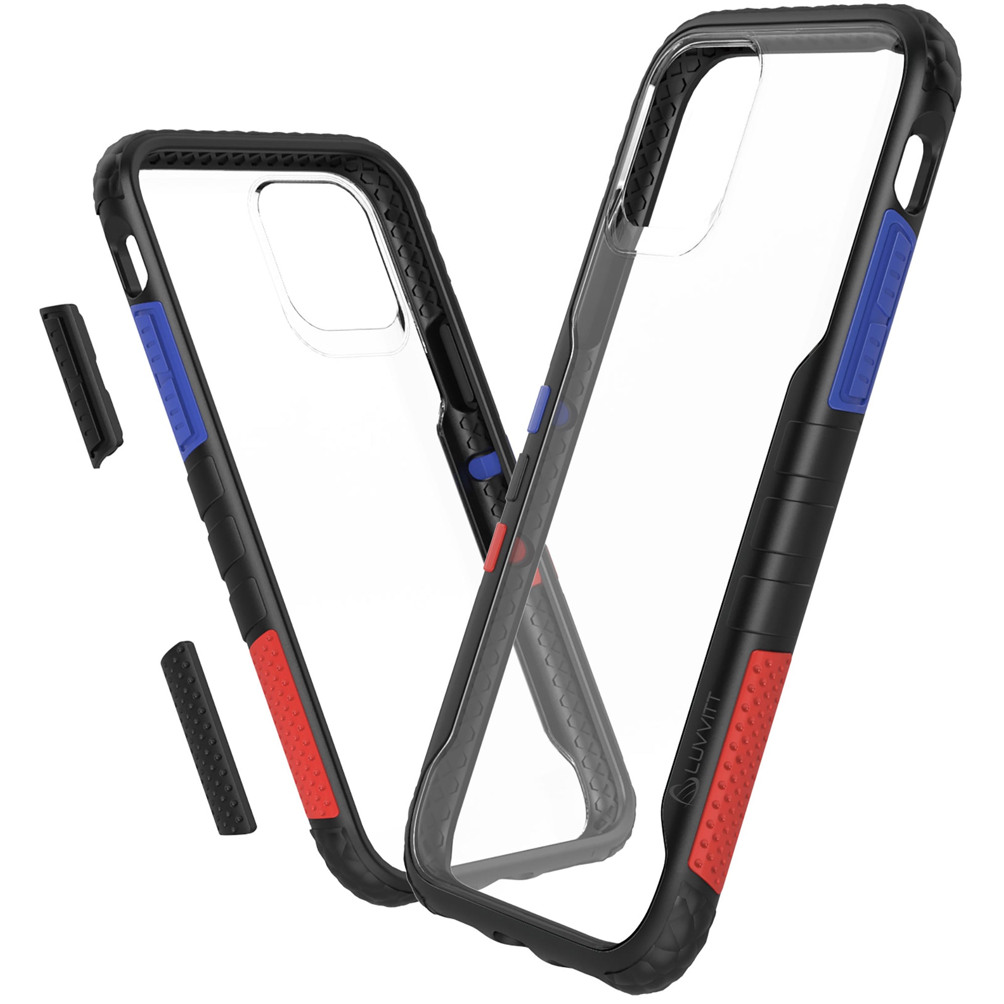 Luvvitt ProofTech Hybrid Case with AntiShock Protection for Apple iPhone 11 Pro Max 2019 - Black