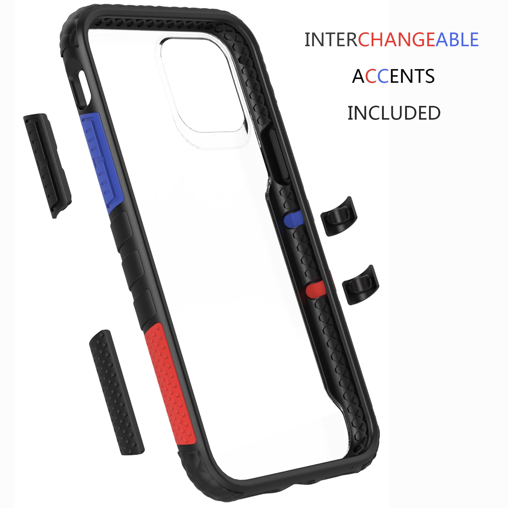 Luvvitt ProofTech Hybrid Case with AntiShock Protection for Apple iPhone 11 Pro Max 2019 - Black