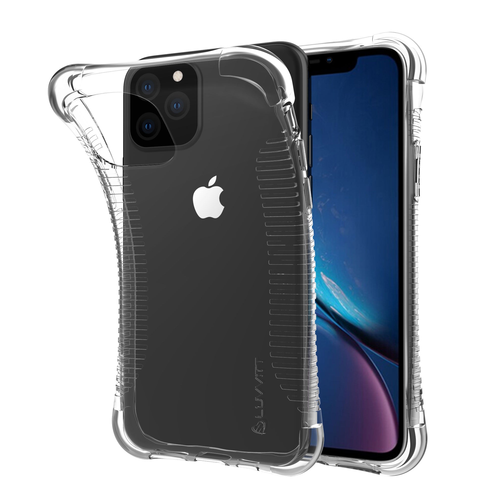 Luvvitt Clear Grip Shockproof Flexible TPU Case for Apple iPhone 11 Pro Max 2019