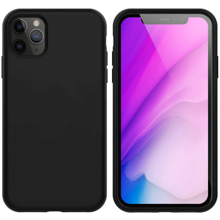 Luvvitt Liquid Silicone Case for Apple iPhone 11 Pro Max 2019 - Black