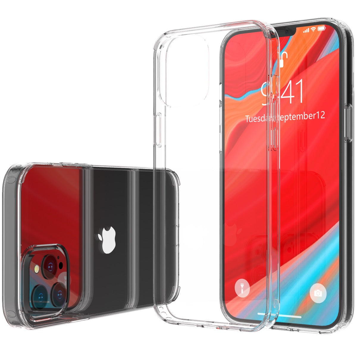 Luvvitt Clear View Hybrid Case for Apple iPhone 15 Plus (6.7")