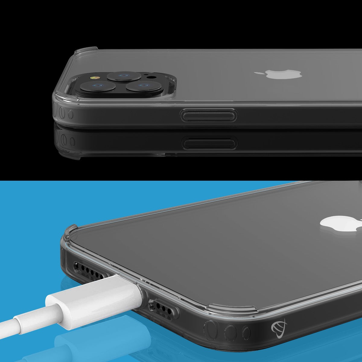 Luvvitt Clear View Hybrid Case for Apple iPhone 15 Plus (6.7")