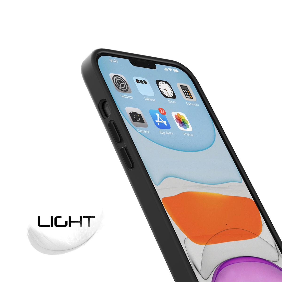Luvvitt Liquid Silicone Hybrid Case for Apple iPhone 14 Plus  (6.7")